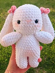 Handmade Crochet Bunny Plush