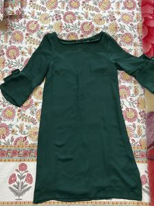 H&M Emerald Dress