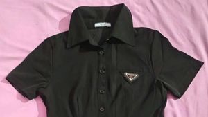 black prada dress