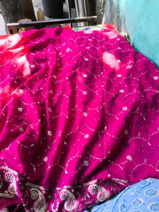 pink saree (new