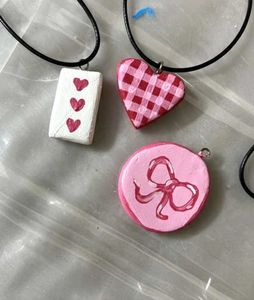 🩷 Handmade Clay Charm Pendants 🩷