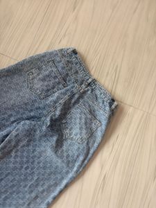 Wide Leg Denim Jeans