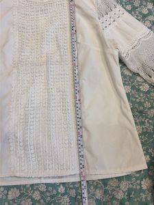 Elegant White Lace Blouse