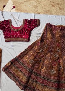 ♥️ Bridal Lehenga Choli Set
