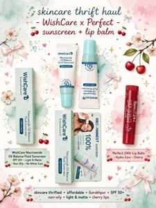 WishCare Sunscreen   & Perfect Lip Balm