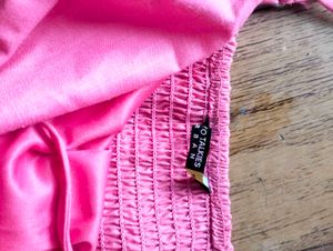 ⚡Chic Ruched Spaghetti Strap Crop Top