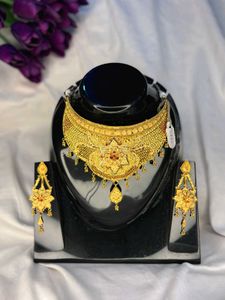 🌸 One Gram Gold Jewellery Set 🌸