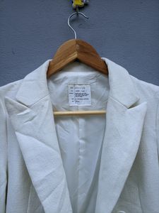 White Formal Blazer