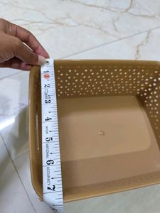 Brand New Multipurpose Storage Basket With Lid