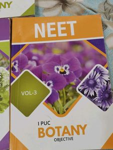 NEET Botany Objective Books (Vol 1-3)