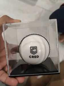 Signed Cricket Ball By Rahul Dravid