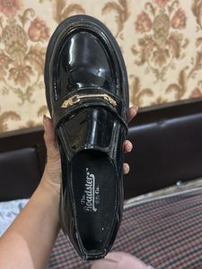 final price of Black Chunky Loafers