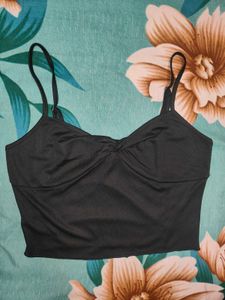 Shein Adjustable Spaghetti Strap Twist-Front Cami