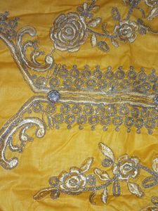 Yellow Embroidered Kurta Set