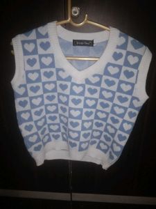Cute Heart Pattern Sweater