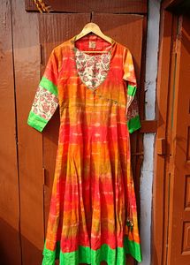 Multi Color Anarkali Dress