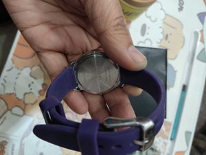 Helix Timex Purple Watch