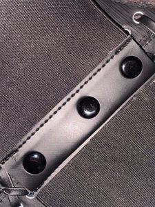 Black Lace-Up Corset Belt