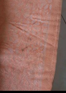 Elegant Peach Saree