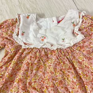 Cute Floral Baby Girl Dress