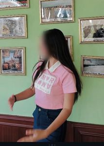 Pink Crop Top with "AMOR" Graphic
