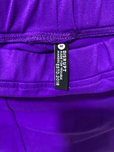 Purple Mini Skirt