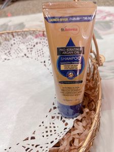 Pro Keratin & Argan Oil Smooth Therapy Shampoo, 50ml - Get Complete Color Care With Goodness Of Pro Keratin & Argan Oil