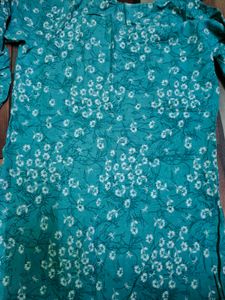 Floral Print Kurta