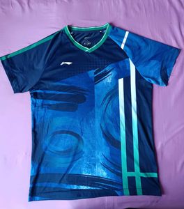 Men's Blue Athletic T-Shirt