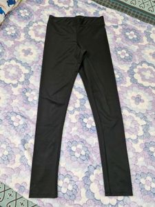Black Slim Fit Leggings 10-11y
