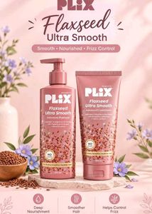 PLIX Flaxseed Ultra Smooth Shampoo.Buy 3+1