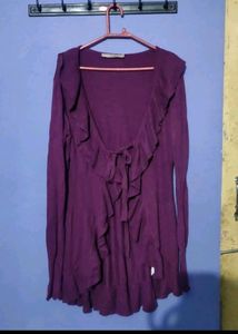 Purple Thin Unused jacket/Shrug
