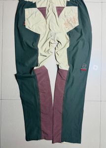 Retro Color Block Ski Pants