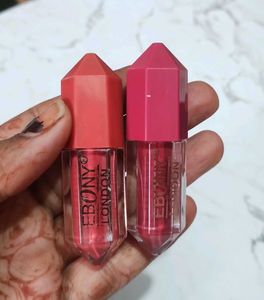 Lip Gloss Duo - Pink &amp; Coral