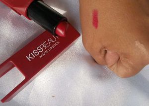Kiss Beauty  red Matte Lipstick combo