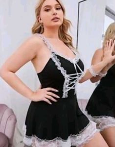 Sheer Maid Lingerie Costume