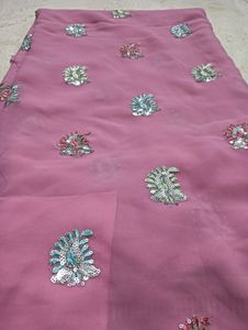 Beutiful Pink Color Saree
