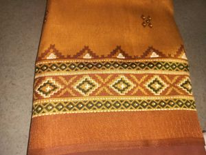 Beautiful Golden Saree