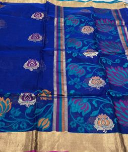 Chanderi silk saree
