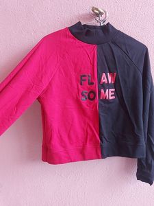 💝Dressberry colorblocked pattern pink b
