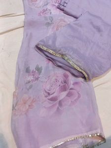 Beautiful Lavender Floral suit Set