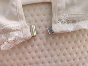 White Front Hook Bra