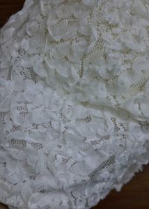 White Lace Crop Top