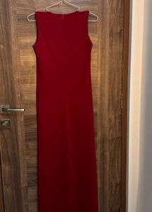 Red Maxi Gown Dress
