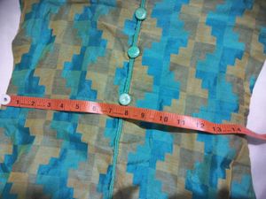 Green Churidar Top