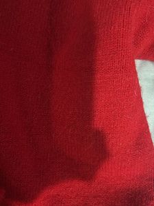 red pullover