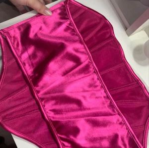 Hot Pink Corset Top