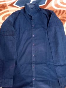 Classic Navy Blue Shirt
