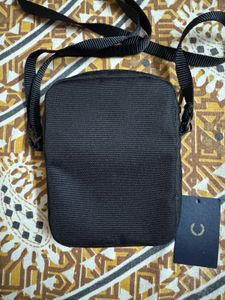 Fred Perry Black Crossbody Bag