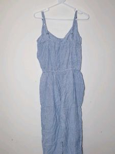 Striped Summer Jumpsuit